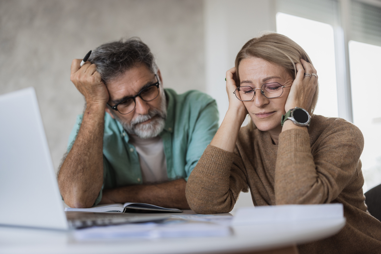 Newcastle couple looking at investment portfolio in frustration