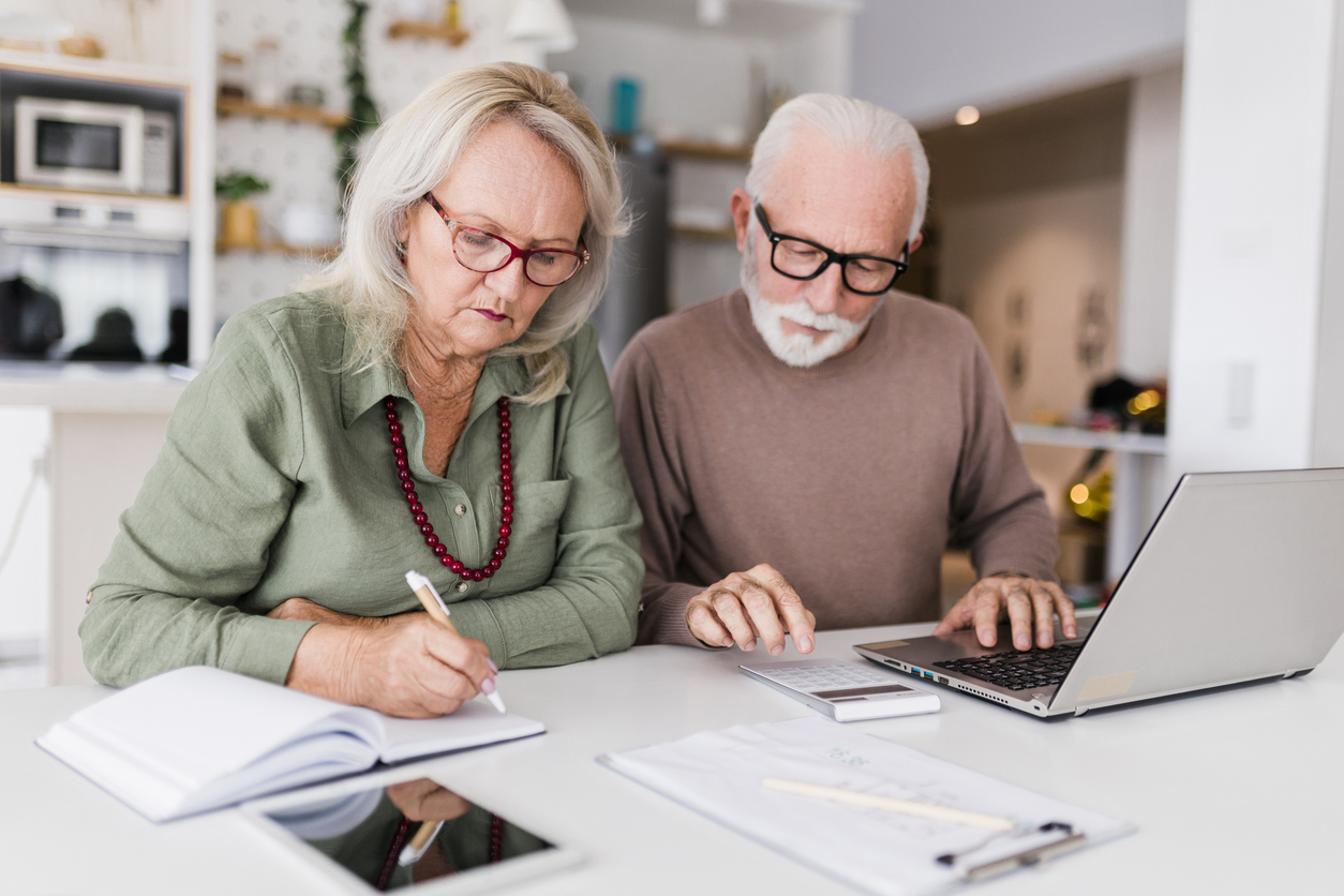 Hunter region couple planning their retirement investment and savings